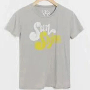 Chaser gray sun shine graphic t-shirt‎ size Medium